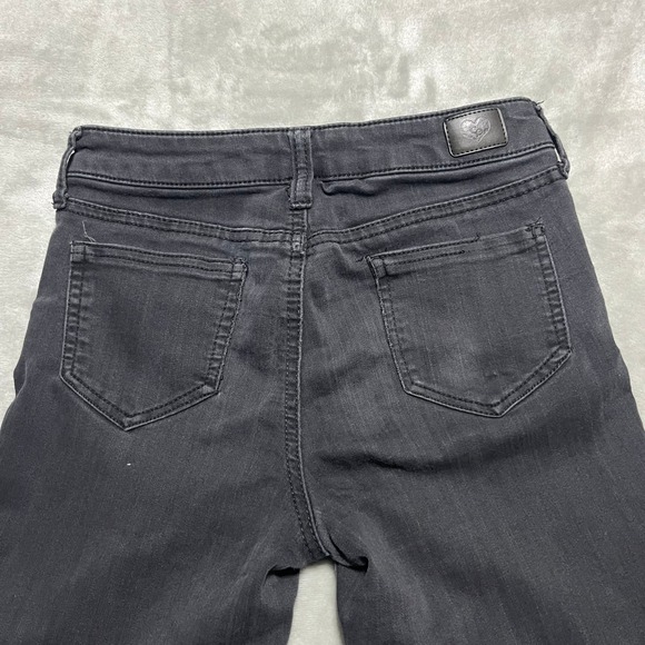 Celebrity Pink Girls Black Wash Denim Jeans Size 12 Slim Fit Comfort Stretch - Picture 8 of 9